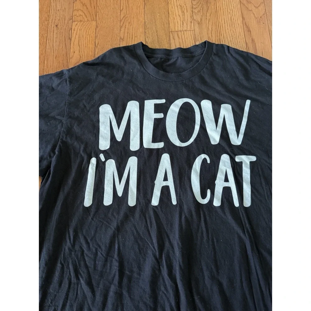 Crazy cat lady + Cat Meow Couple costume Shirt Mask Kittens Curlers Halloween